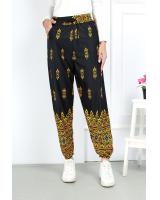 QA-763 PRINTED ALADIN PANTS 05