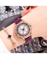 KW80733 SIXO FLOWER WATCHES PURPLE