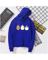 KW80735 CUTE WOMEN'S HOODIE BLUE