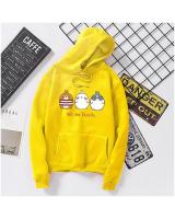 KW80735 CUTE WOMEN'S HOODIE YELLOW