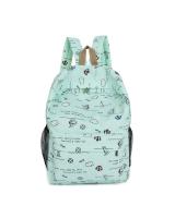 KW80742 COLORFUL WOMEN'S BACKPACK CELADON