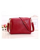 KW80745 FASHION SHOULDER BAG WINE RED