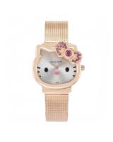 KW80764 Hello Kitty Cartoon Watches Rose Gold