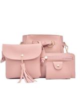 KW80770 4 in 1 Shoulder Women's Bag Pink