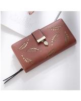 KW80775 Women's Long Purse Dark Brown