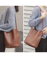 KW80778 Casual Bucket Bags Dark Brown