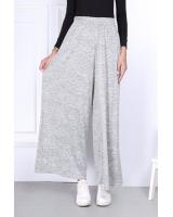 QA-801 WIDE LEG PANTS LIGHT GREY