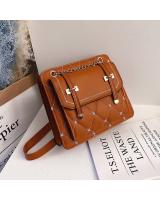 KW80819 Quilted Sling Bag Collections Brown