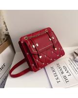 KW80819 Quilted Sling Bag Collections Red