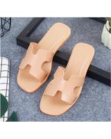 QA-806 FLAT SANDALS KHAKI