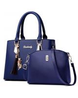 KW80826 Premium 2 In 1 Handbag Dark Blue