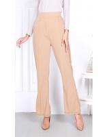 QA-818 BOOTCUT PANTS CREAM