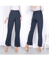 QA-818 BOOTCUT PANTS DARK GREY
