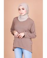 QA-820 LOW BASIC BLOUSE KHAKI