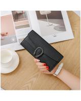 KW80888 Women's Long Purse Black