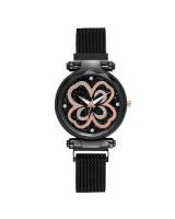 KW80908 Four Leaf Watches Black