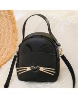 KW80909 Cute Cat Bag Black
