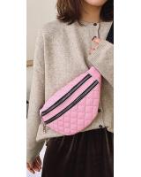 KW80916 Trendy Chest Bag Pink
