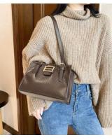 KW80966 Fashion Shoulder Tote Bag Dark Brown