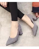 KL802 - Trendy OL Heels Grey