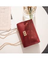 QA-871 Fashion Chain Sling Bag Red