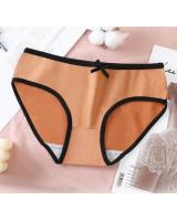 QA-891 Comfy Breathable Bowknot Panties Orange