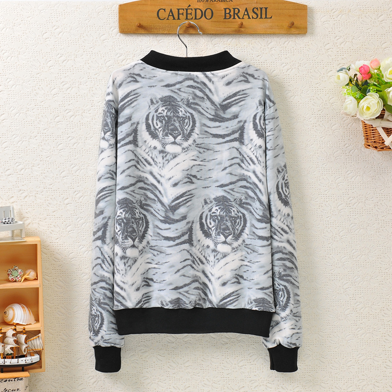 WT4887 Fashion Tiger Top As Picture