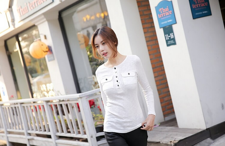 WT5436 Casual Stylish Top White