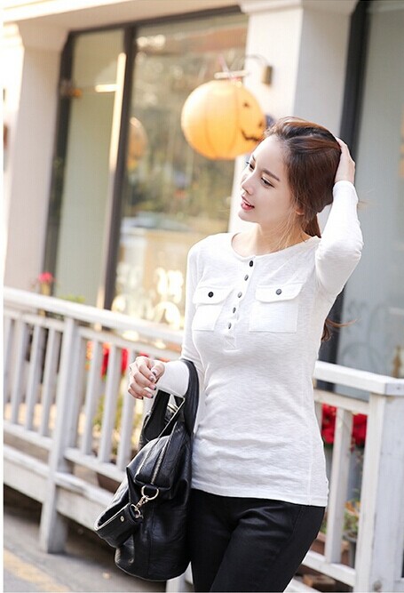 WT5436 Casual Stylish Top White