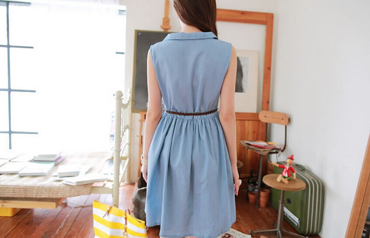 WD5756 Fashion Dress Blue