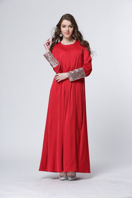 WH3330 Stylish Jubah Red