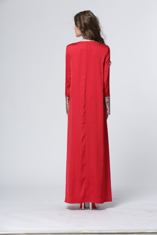 WH3330 Stylish Jubah Red