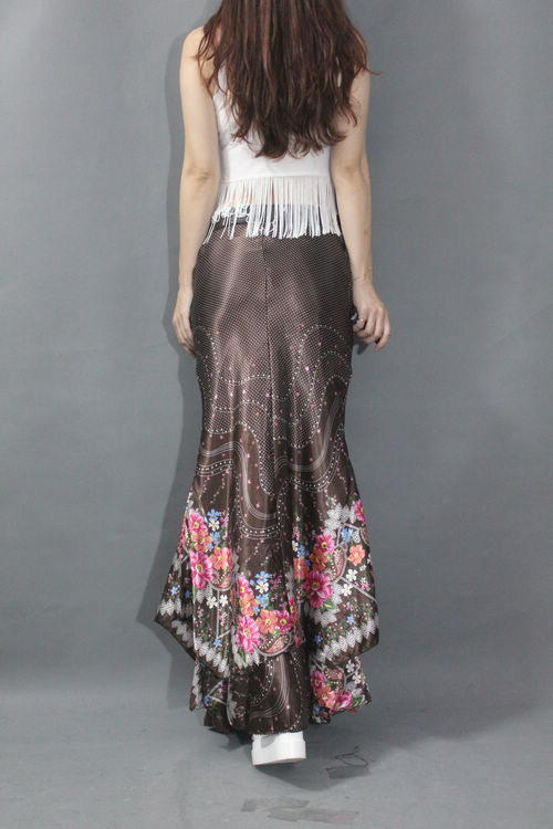 WP3503 Elegant Skirt Brown