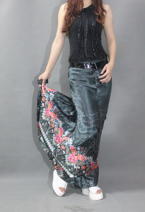 WP3503 Elegant Skirt Green
