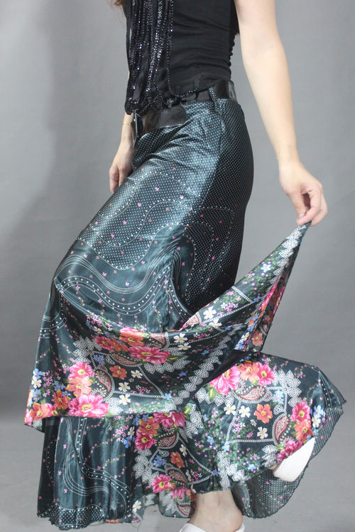 WP3503 Elegant Skirt Green