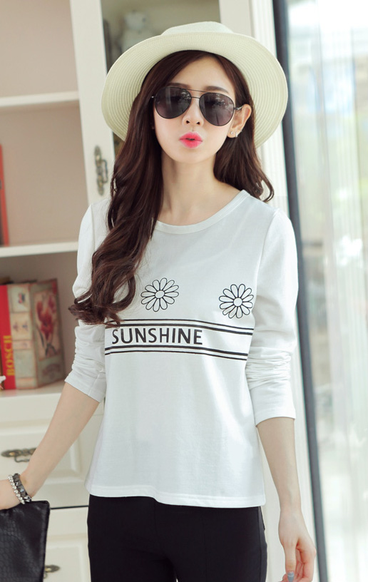 WT6386 Stylish Casual Top White