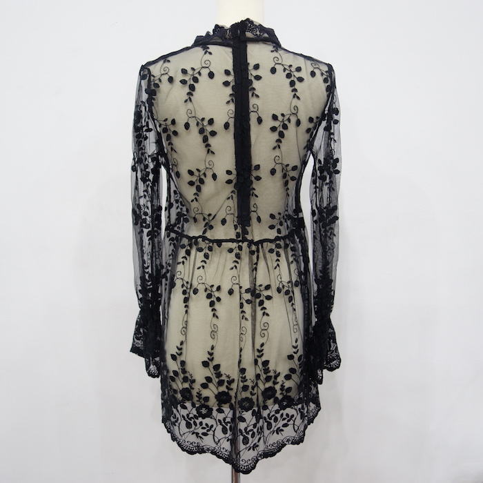 WD6680 Lovely Dress Black