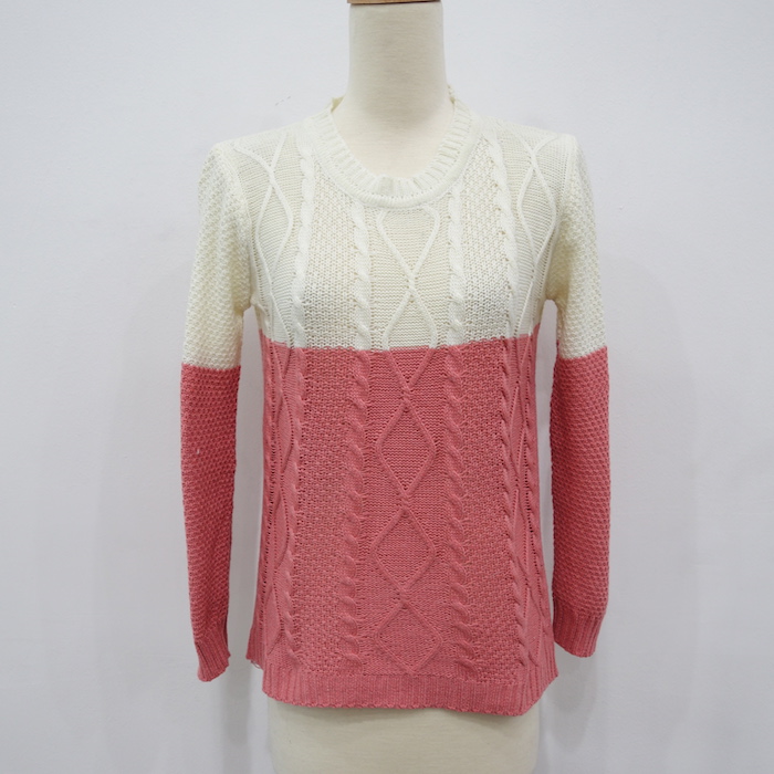 WT3614 Colourful Top Pink