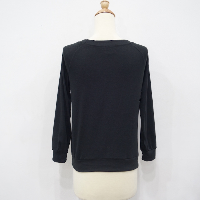 WT6722 Stylish Top Black 