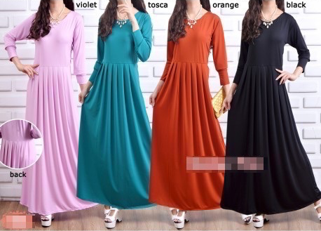 WH1148 Fashion Jubah Brown