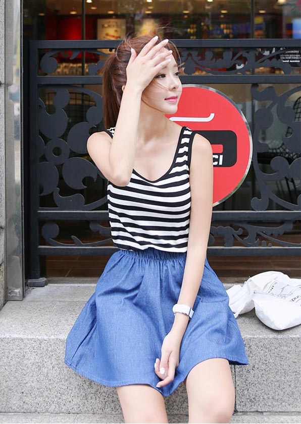 WD6911 Stylish Dress As Picture