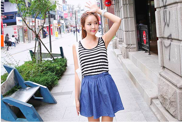 WD6911 Stylish Dress As Picture
