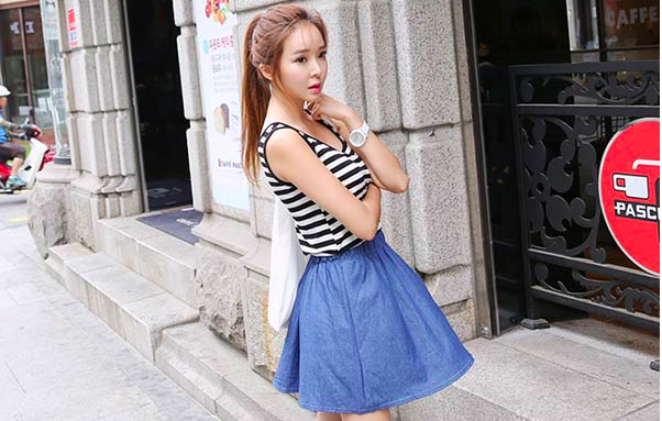 WD6911 Stylish Dress As Picture