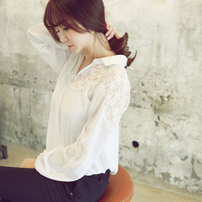 WT7034 Stylish Long Top White