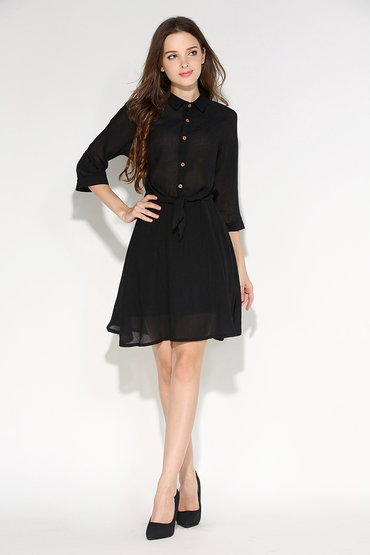 WD7113 Lovely Dress Black 11 11 Sale Women Fashion Whizet  