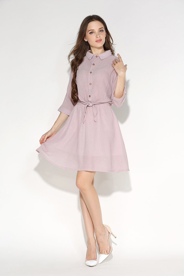 WD7113 Lovely Dress Pink