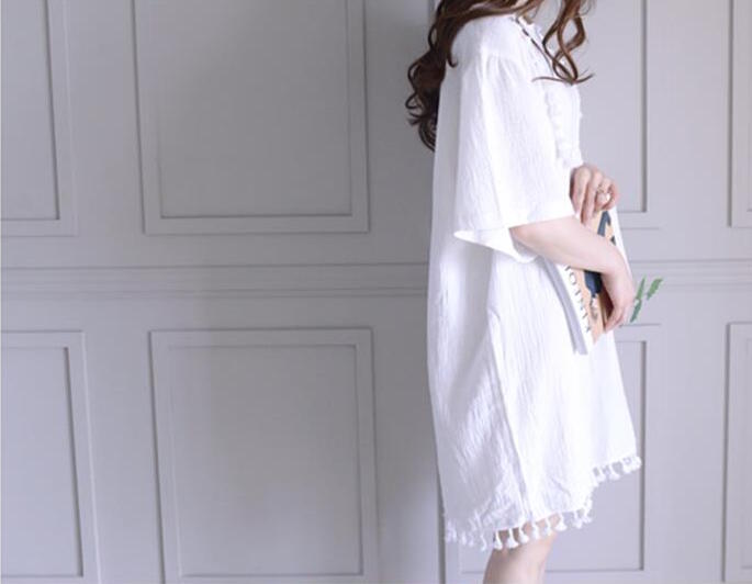 WD7150 Lovely Dress White