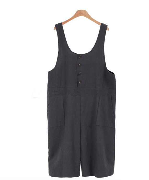WP7176 Fashion Jumpsuit Grey