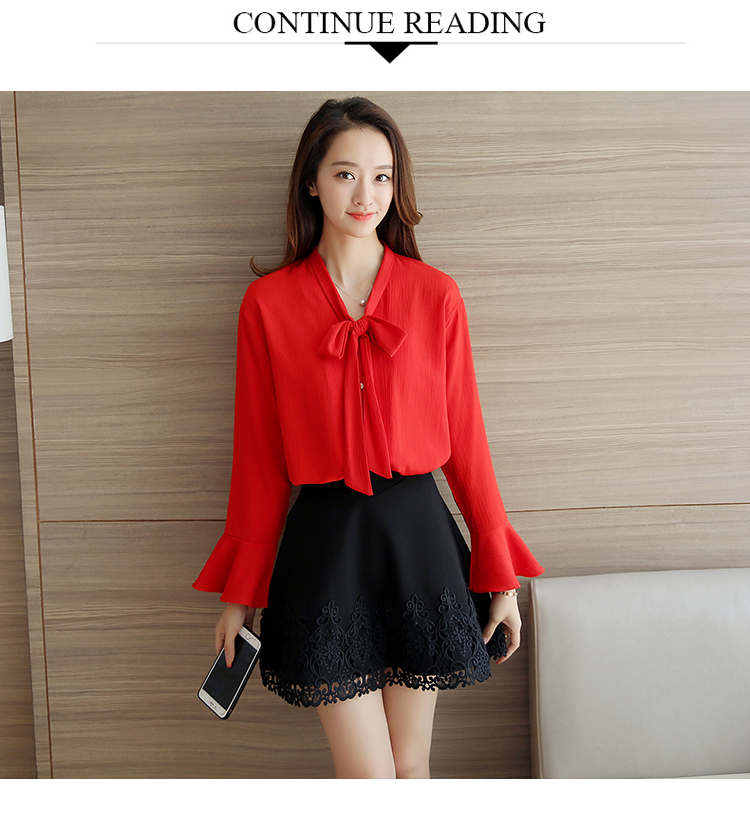 WT7285 Charming Top Red