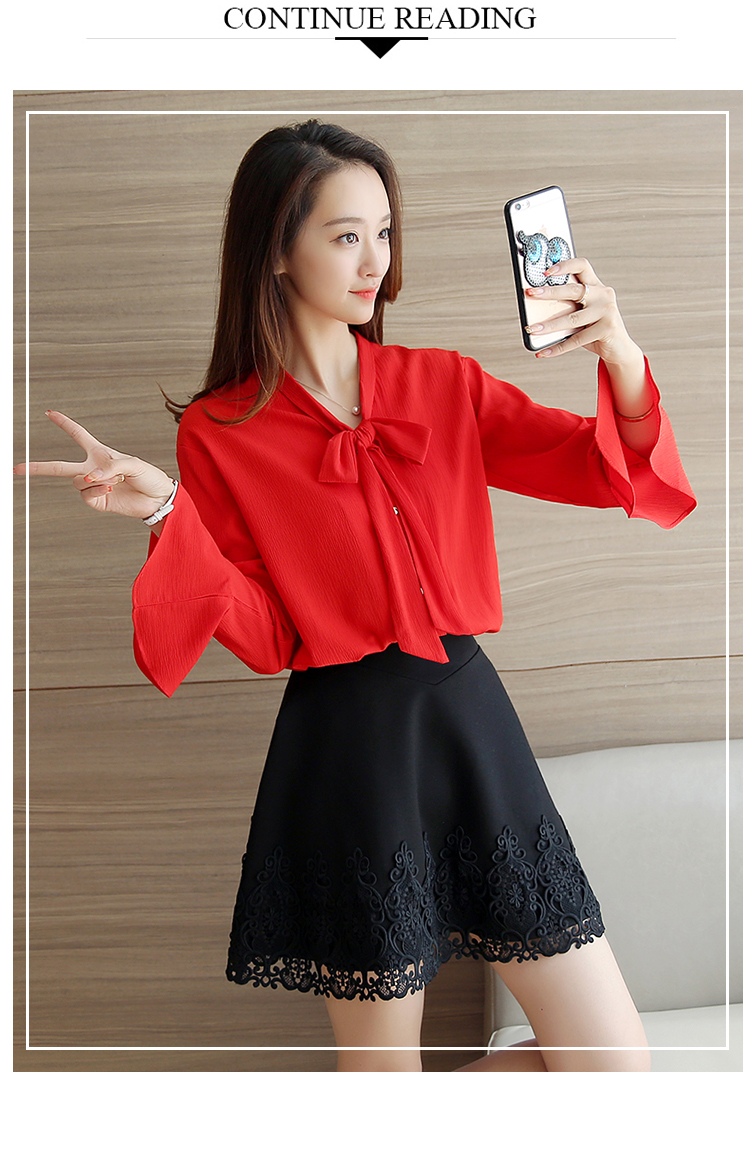 WT7285 Charming Top Red